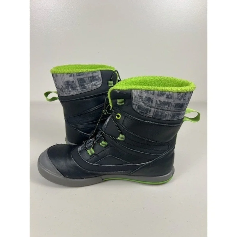 Merrell Snow Bank‎ 2.0 Waterproof Winter Boots Black Neon Green MY55597 Mens 7M